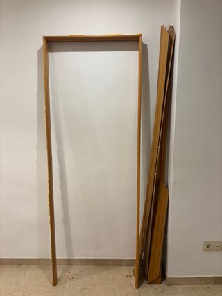 Puerta madera maciza 70x200