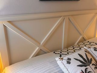 Dormitorio Matrimonio Blanco de madera macizabanak