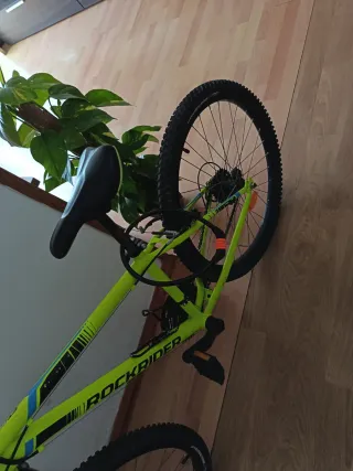 Bicicleta Rockrider verde