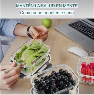 10 Contenitori in Vetro Sotto Vuoto