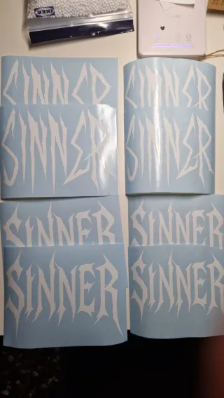 Pegatina Sinner