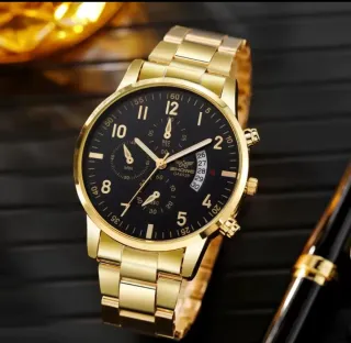 Reloj ZHOWE Dorado y Negro