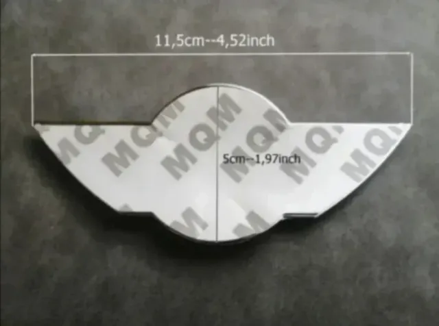 11,5x5cm Emblema Capó Mini Cooper One