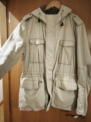 Chaquetón Adolfo Domínguez Beige