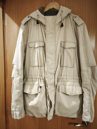 Chaquetón Adolfo Domínguez Beige
