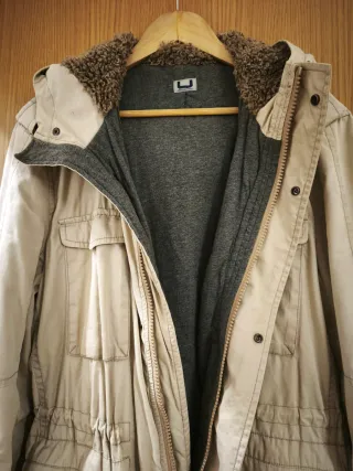 Chaquetón Adolfo Domínguez Beige