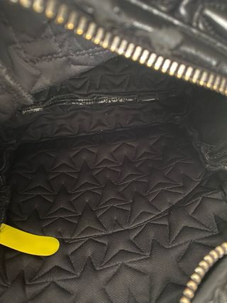 Zainetto La Fille des Fleurs nero trapuntato