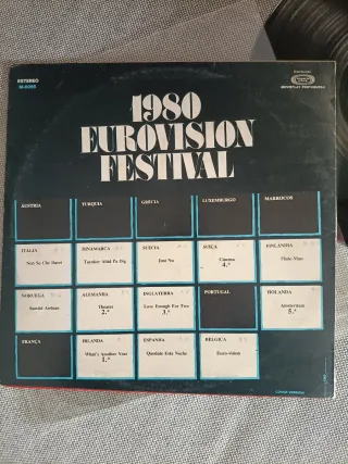 Vinilo LP Eurovision Festival 1980