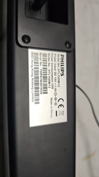 Barra de Sonido Philips HTL1520B/12 Negra
