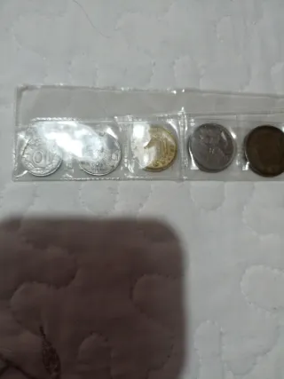 Tira de monedas de Franco