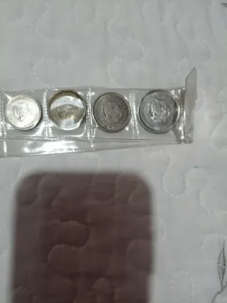 Tira de monedas de Franco