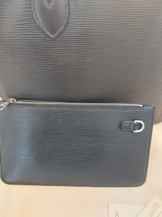 Bolso LV Negro Grande con Cartera