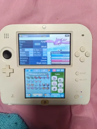 Nintendo 2DS+Pokémon Ultraluna+Game Boy Color