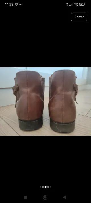 Botines Palladium Marrón T39