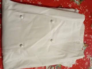 Giacca Cuoco Cotone Bianca