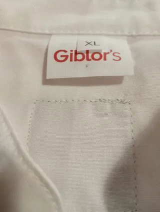 Giacca Cuoco Cotone Bianca