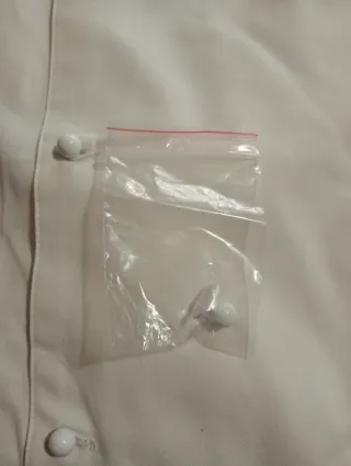 Giacca Cuoco Cotone Bianca