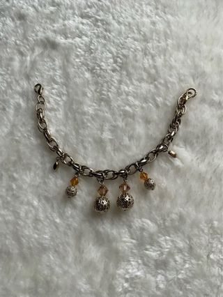 Braccialetto donna vintage dorato