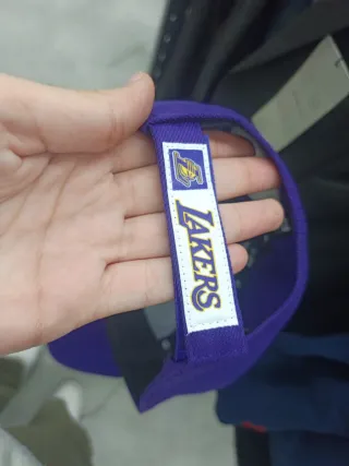Gorra New Era Los Lakers Morada