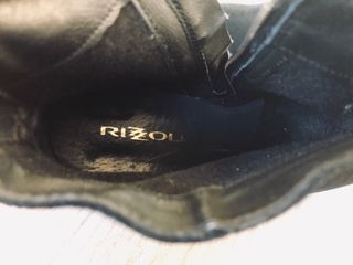 Botines ante negros talla 39