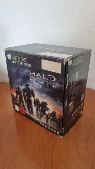 Xbox 360 Edición Limitada Halo Reach + Juegos