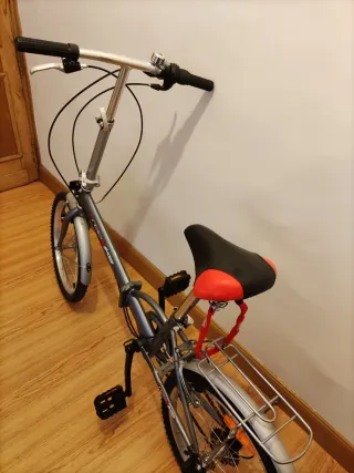 Bicicleta Plegable FreeBike 20 Gris