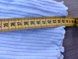 Jersey blanco cuello alto S/M