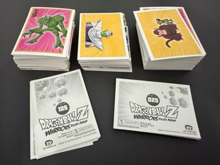 Colección Cromos Dragon Ball Z Warriors