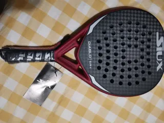 Pala Padel Siux Diablo Elite 4 Negra/Roja
