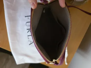 Bolso Furla Piel Morado Dorado