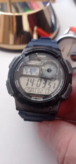 Reloj Casio Deportivo WR100M Mundo
