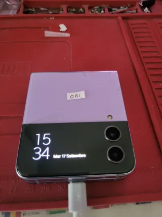 Schermo esterno Samsung Z Flip 4 lavender