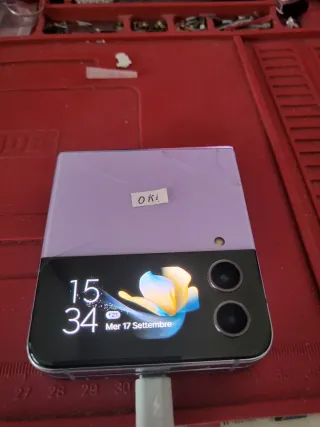Schermo esterno Samsung Z Flip 4 lavender