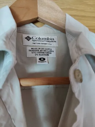 Ropa Montaña Mujer Talla M, 2 camisas a estrenar