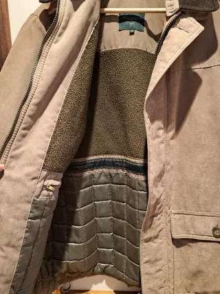 Chaqueta abrigo bolsillos hombre