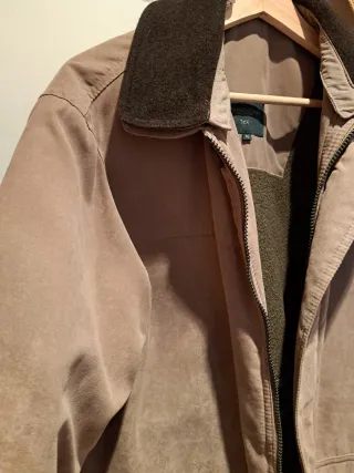 Chaqueta abrigo bolsillos hombre