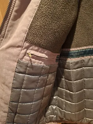 Chaqueta abrigo bolsillos hombre