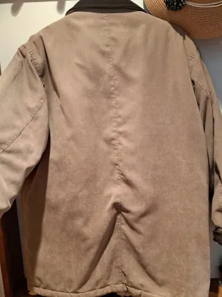 Chaqueta abrigo bolsillos hombre