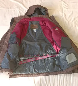 Chaqueta Descente Esquí Marrón Talla L