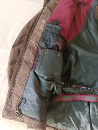 Chaqueta Descente Esquí Marrón Talla L
