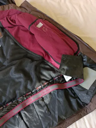 Chaqueta Descente Esquí Marrón Talla L