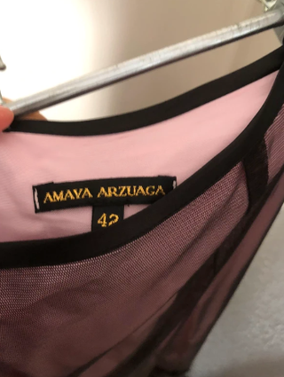 Falda larga Amaya Azruaga volantes