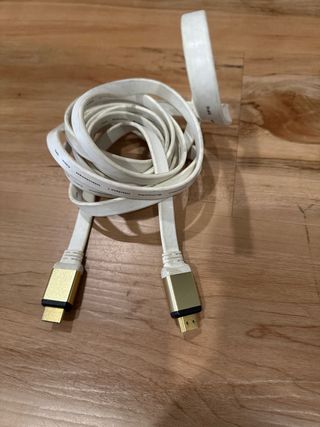 Cavo HDMI piatto 2m bianco