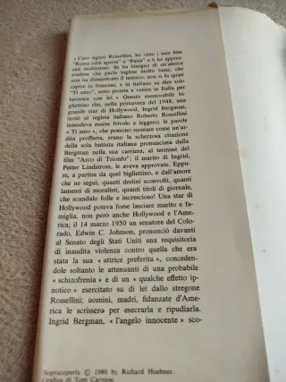 Ingrid Bergman La mia Storia libro