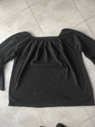 Maglietta donna invernale nera