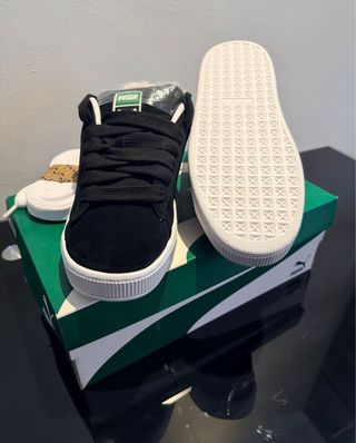 Puma Suede XL Negro Blanco