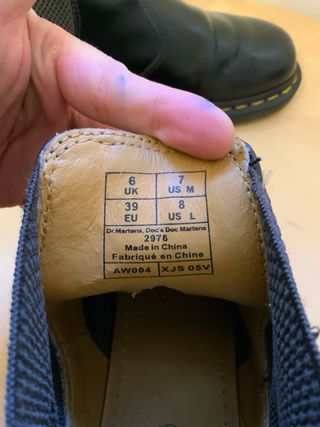 Botines Dr. Martens Chelsea Negros