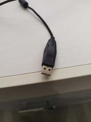 Ratón Gamer Negro con Diseño Crackle