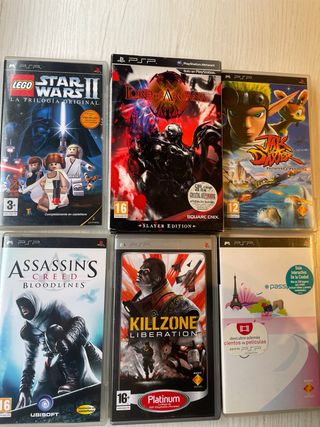 Lote giochi PSP originali - Metal Gear, Dissidia