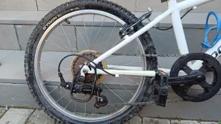 Bicicleta Infantil Btwin ST120 20 Azul/Blanca